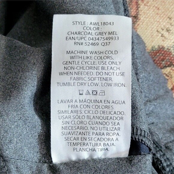 Athletic Works Sports Bra Womens L 12 - 14 Gray Core Active Lattice Back Cami - Picture 5 of 5